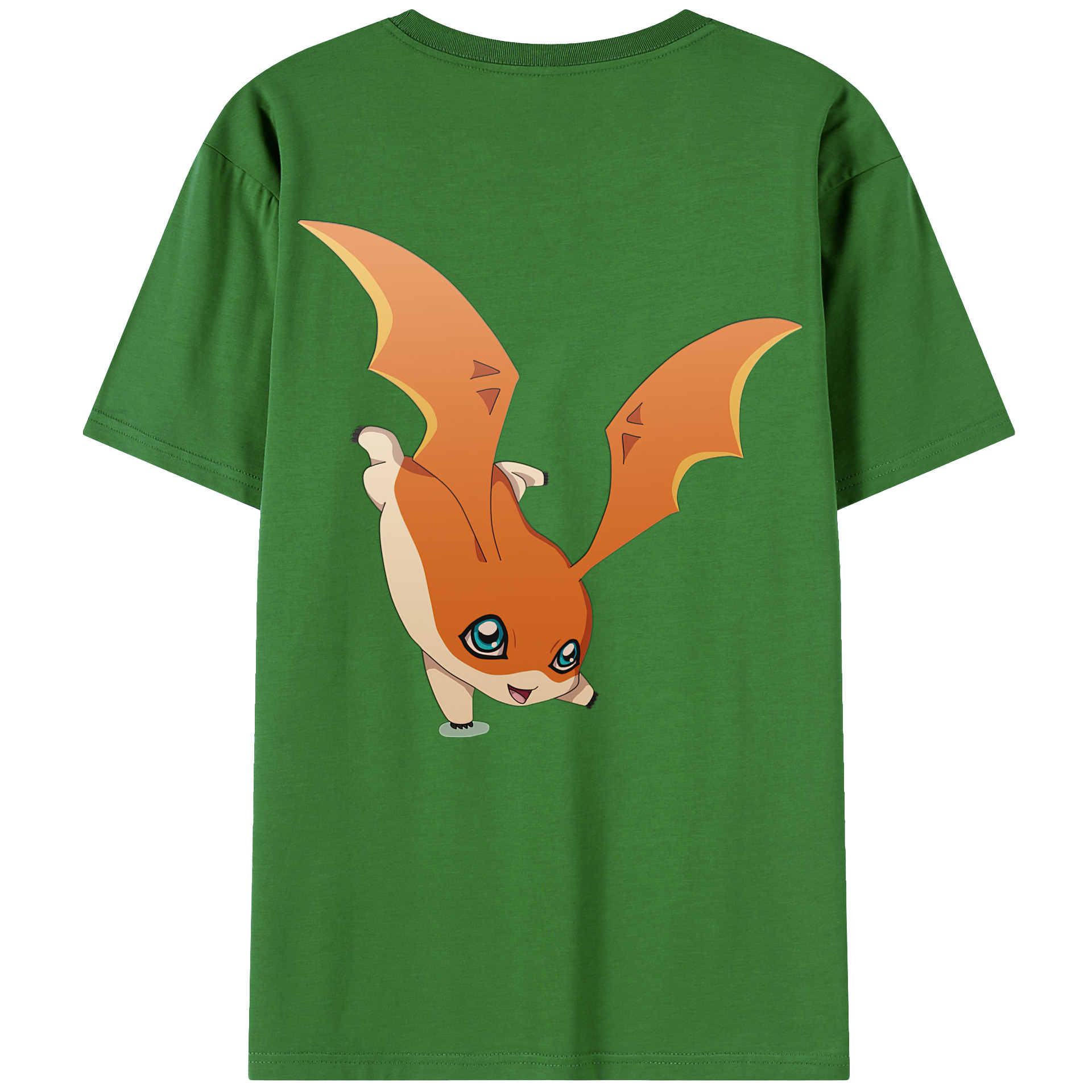 （画像用） Digimon デジタルモンスター/デジモン レディース半袖Tシャツ(バックプリント)